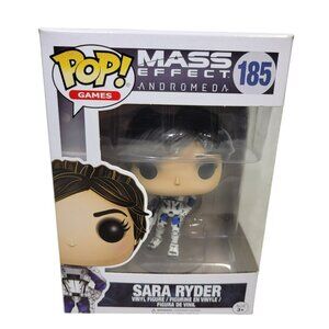 Funko POP! Games Mass Effect Andromeda Sara Ryder #185 Slightly Distressed Box